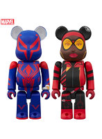 BE@RBRICK MARVEL SPIDER-MAN 2099 ＆ SPIDER-WOMAN 2PCS SET