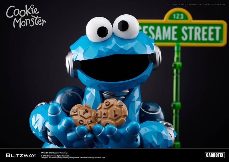 CARBOTIX セサミストリート COOKIE MONSTER