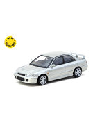 Mitsubishi Lancer GSR Evolution Silver with Tarmac Trading Cards