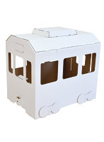 ダンボール電車