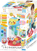 モンポケ 音も！光も！ころころピカチュウタワー