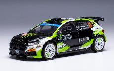 シュコダ ファビア Rally2 2023年 モンテカルロラリー ＃23 O.Solberg/E.Edmondson