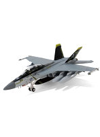 F/A-18F アメリカ海軍スーパーホーネット VFA-103 ジョリーロジャース 創設75周年記念塗装 空母エイブラハム・リンカーン2018年