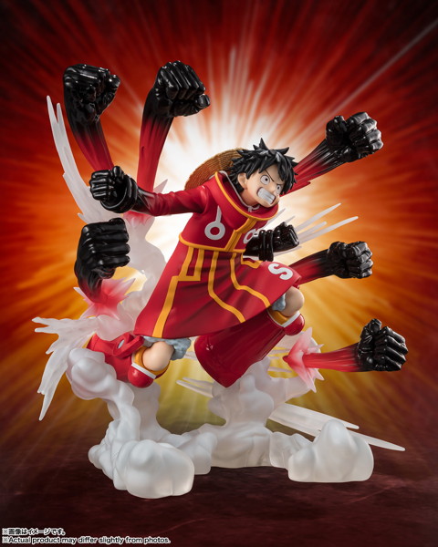 フィギュアーツZERO ONE PIECE［超激戦］モンキー・D・ルフィ -ゴムゴムの鷹銃乱打-