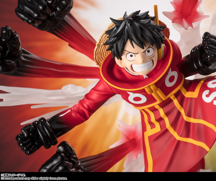 フィギュアーツZERO ONE PIECE［超激戦］モンキー・D・ルフィ -ゴムゴムの鷹銃乱打-