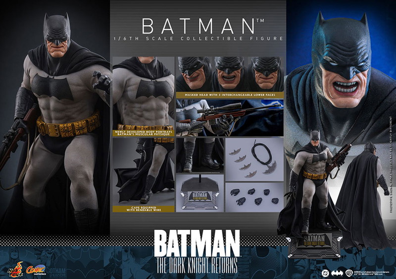 【コミック・マスターピース】 『バットマン:ダークナイト・リターンズ』1/6スケールフィギュア バットマン