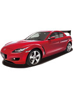 ID-326 1/24 インチアップシリーズ No.326 マツダRX-8 タイプS(GT・Wウィング付き)