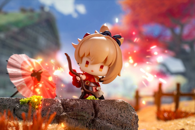 【BOX販売】原神 「戦場の英姿」 トレーディングフィギュア 稲妻篇 （全6種＋1） 1BOX:6個入