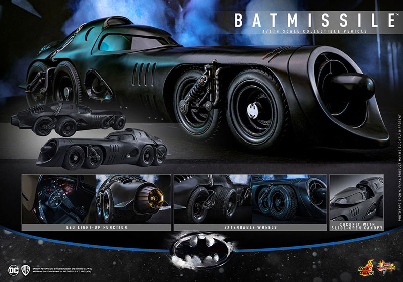 【ムービー・マスターピース】『バットマン リターンズ』1/6スケールビークル バットミサイル