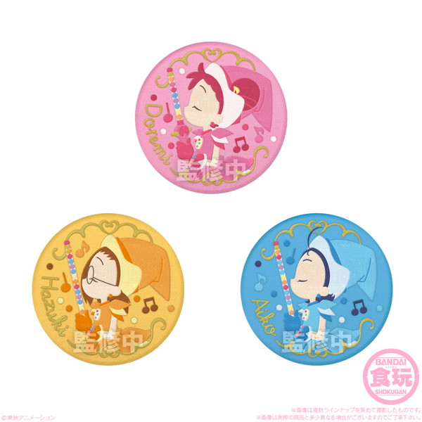 おジャ魔女どれみ 刺繍缶バッジビスケット （全14種） 1BOX:12個入