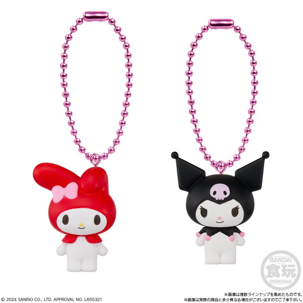 サンリオキャラクターズ マスコット＆グミ （全12種） 1BOX:12個入