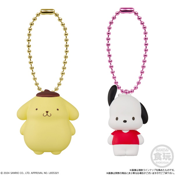 サンリオキャラクターズ マスコット＆グミ （全12種） 1BOX:12個入