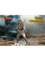 ORM72128 1/72ドイツ戦車猟兵部隊WW2・8ポーズ40体