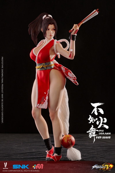 コレクティブル アクションフィギュア King of Fighters XIV 不知火舞 前髪ストレート Ver.