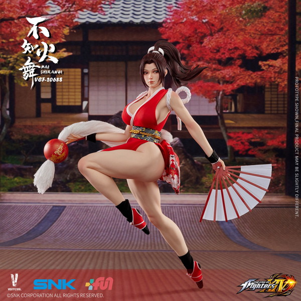 コレクティブル アクションフィギュア King of Fighters XIV 不知火舞 前髪ストレート Ver.