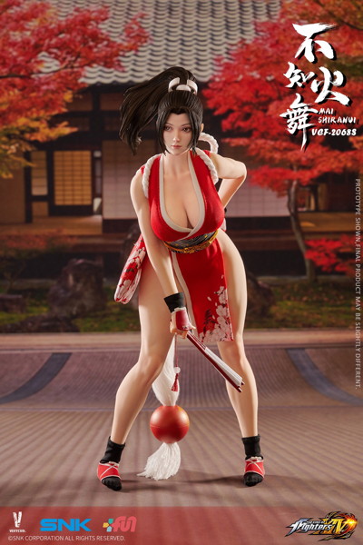 コレクティブル アクションフィギュア King of Fighters XIV 不知火舞 前髪ストレート Ver.