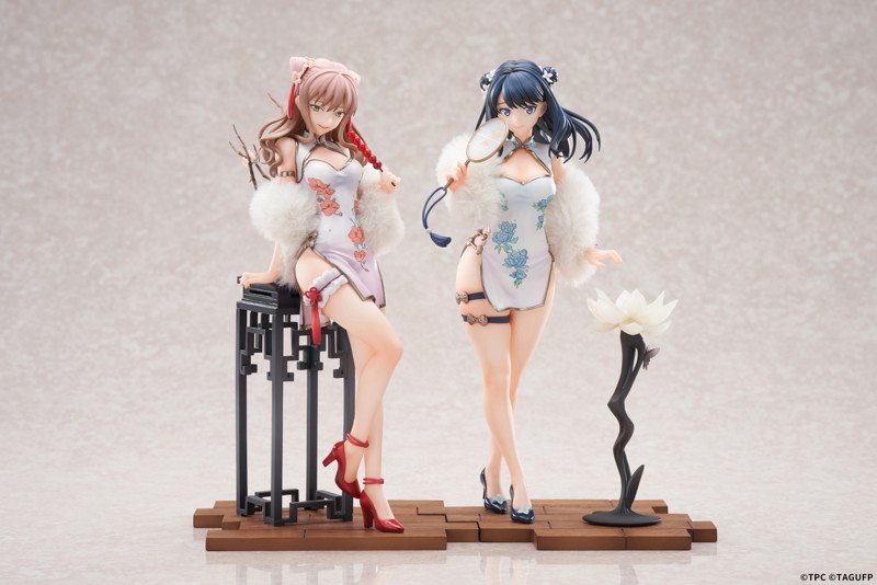 グリッドマン ユニバース 宝多六花＆南夢芽セット チャイナドレスVer.