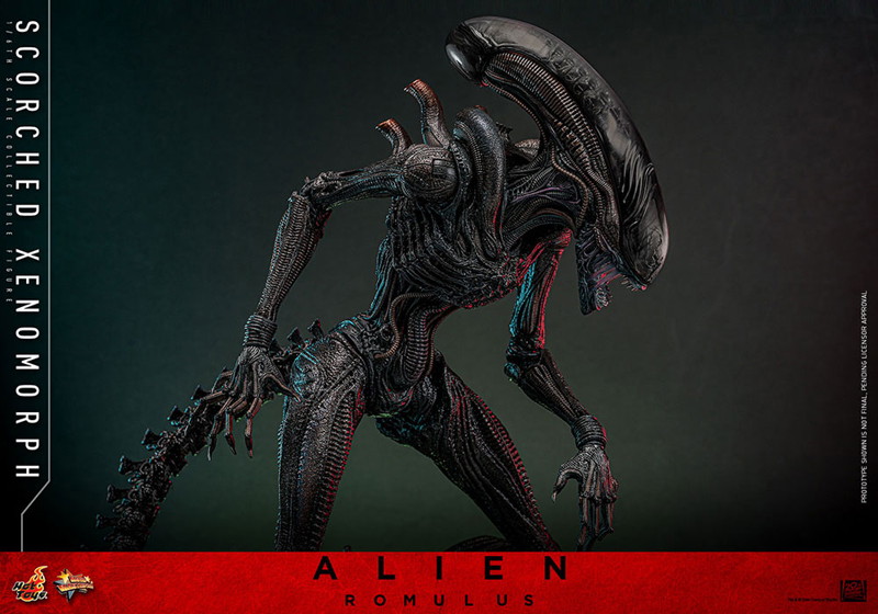 【ムービー・マスターピース】『エイリアン:ロムルス』1/6スケールフィギュア スコーチド・ゼノモーフ