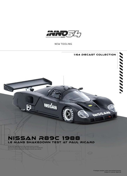 NISSAN R89C LE MANS SHAKEDOWN TEST AT PAUL RICARD 1988 4,840円