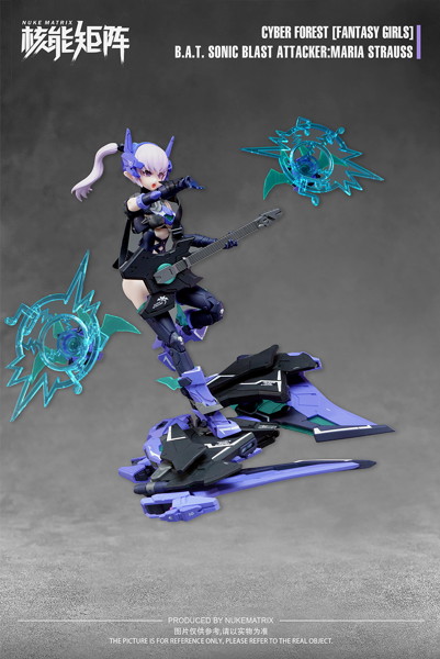 1/12スケール NUKE MATRIX B.A.T. SONIC BLAST ATTACKER:MARIA STRAUSS【初回限定版】