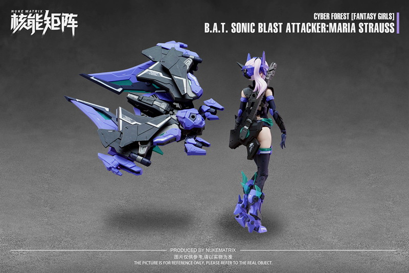 1/12スケール NUKE MATRIX B.A.T. SONIC BLAST ATTACKER:MARIA STRAUSS【初回限定版】
