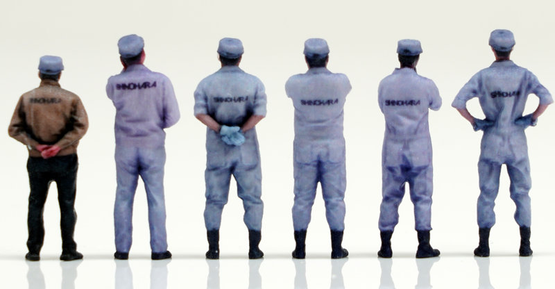 【10%ポイント還元中】機動警察パトレイバー 篠原重工従業員6体セット