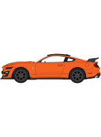 2021 フォード マスタング シェルビー GT500 カーボンファイバー トラックパック ツイスターオレンジ/ブラック
