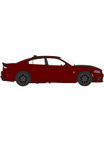 2021 ダッジ チャージャー SRT ヘルキャット レッドアイ オクタンレッド/ブラック
