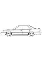 HC-14 1/24 ハイソカーシリーズ No.14 7th スカイライン 4ドアH.T GTS（ハイソカーバージョン）