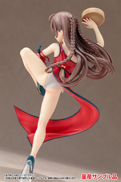 玉乃井ぺろめくり「チャイナ娘」 紐パンツver. 1/7スケール塗装済み完成品フィギュア