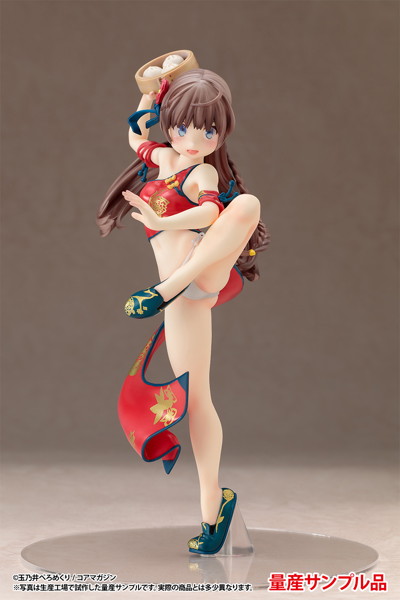 玉乃井ぺろめくり「チャイナ娘」 紐パンツver. 1/7スケール塗装済み完成品フィギュア