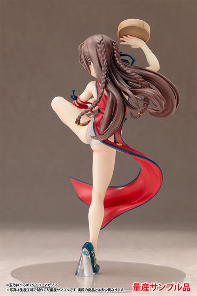 玉乃井ぺろめくり「チャイナ娘」 紐パンツver. 1/7スケール塗装済み完成品フィギュア