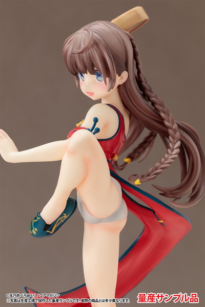 玉乃井ぺろめくり「チャイナ娘」 紐パンツver. 1/7スケール塗装済み完成品フィギュア