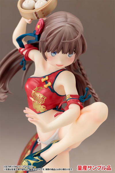 玉乃井ぺろめくり「チャイナ娘」 紐パンツver. 1/7スケール塗装済み完成品フィギュア
