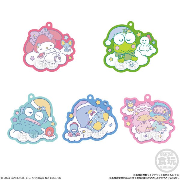 サンリオキャラクターズ ぷっくりラバマスグミ6 （全15種） 1BOX:12個入