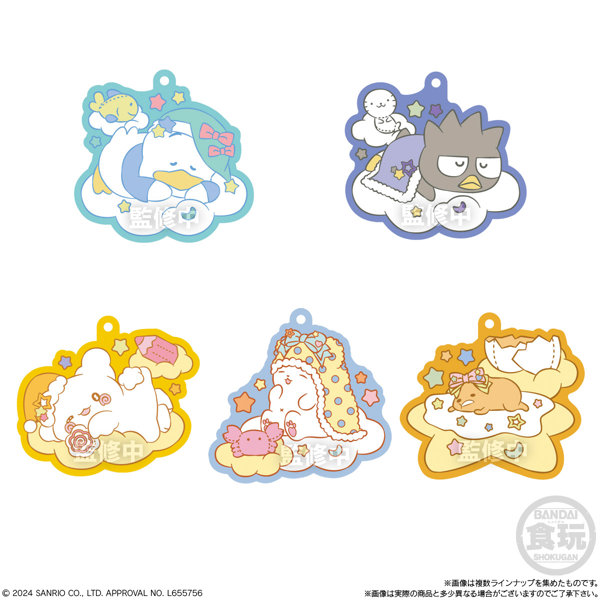 サンリオキャラクターズ ぷっくりラバマスグミ6 （全15種） 1BOX:12個入