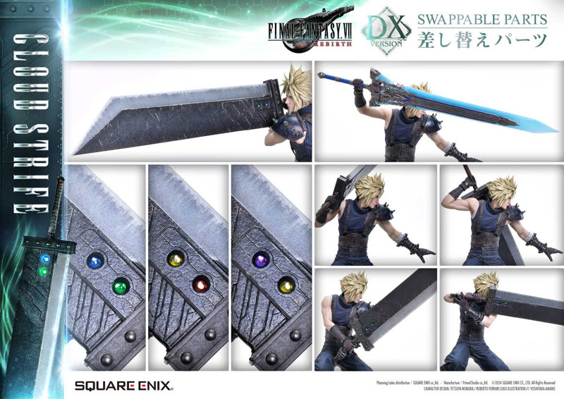 スクウェア・エニックス マスターライン ファイナルファンタジー7 リバース クラウド・ストライフ DX Ver.