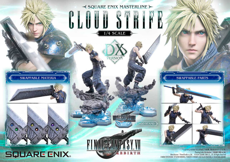 スクウェア・エニックス マスターライン ファイナルファンタジー7 リバース クラウド・ストライフ DX Ver.