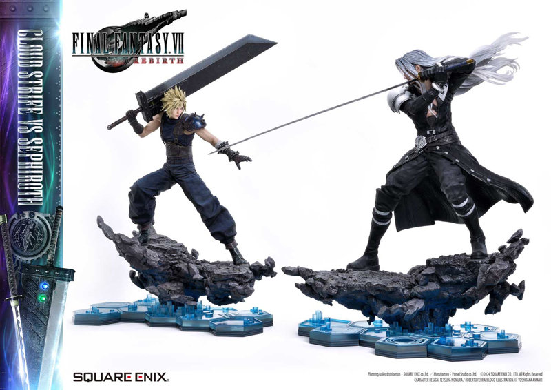 スクウェア・エニックス マスターライン ファイナルファンタジー7 リバース クラウド・ストライフ vs セ...
