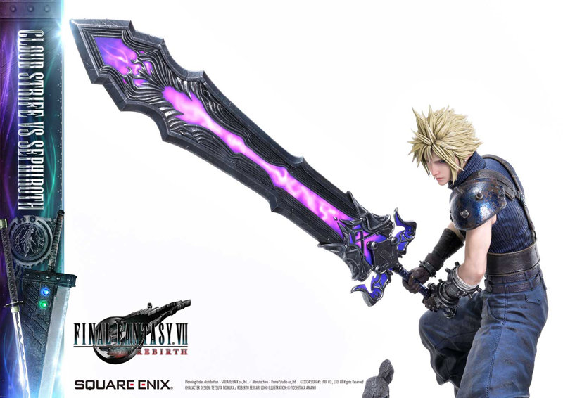 スクウェア・エニックス マスターライン ファイナルファンタジー7 リバース クラウド・ストライフ vs セ...