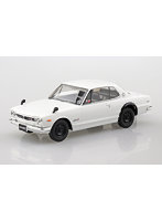 16-WH ニッサン C10 スカイライン 2000GT-R（ホワイト） 楽プラ スナップキット