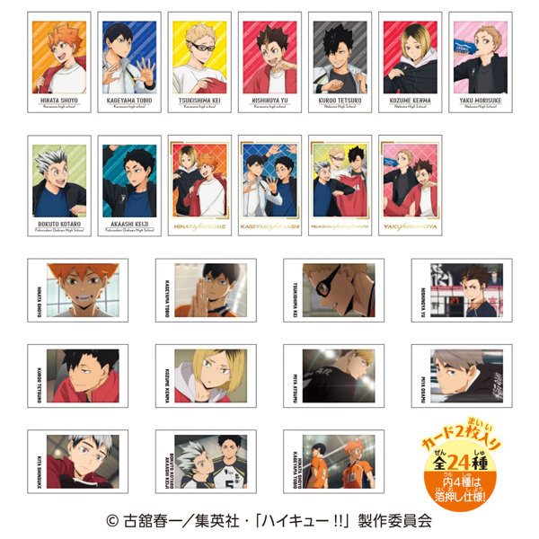 キャラポトレハイキュー！！ （全24種） 1BOX:10個入
