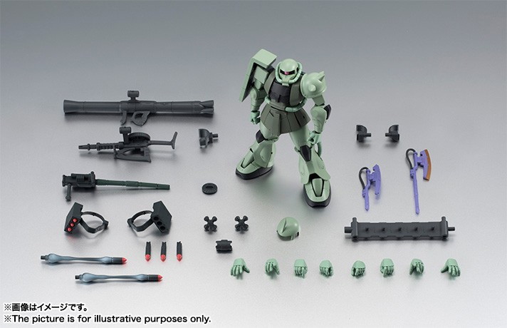 【再販】ROBOT魂 ＜SIDE MS＞ 機動戦士ガンダム MS-06 量産型ザク ver. A.N.I.M.E.