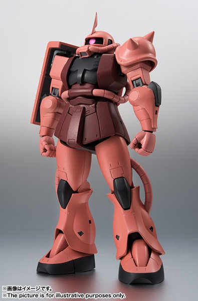 ROBOT魂 ＜SIDE MS＞ 機動戦士ガンダム MS-06S シャア専用ザク ver. A.N.I.M.E.