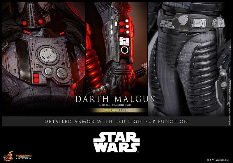 【ビデオゲーム・マスターピース】『スター・ウォーズ』1/6スケールフィギュア ダース・マルガス