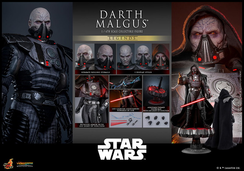 【ビデオゲーム・マスターピース】『スター・ウォーズ』1/6スケールフィギュア ダース・マルガス