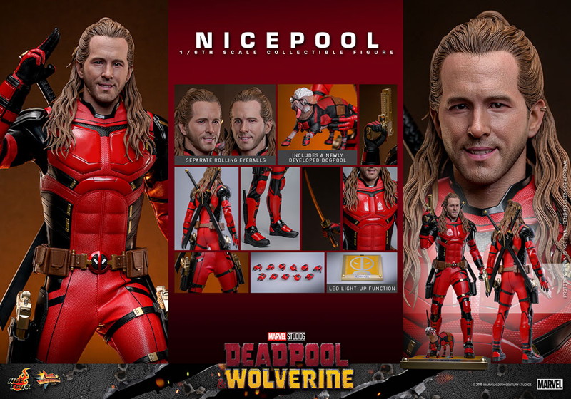 【ムービー・マスターピース】『デッドプール＆ウルヴァリン』1/6スケールフィギュア ナイスプール