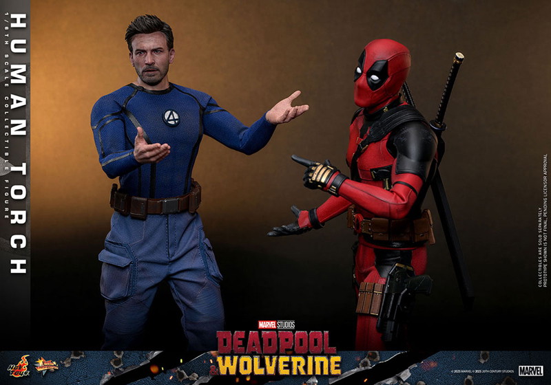 【ムービー・マスターピース】 『デッドプール＆ウルヴァリン』1/6スケールフィギュア ヒューマン・トーチ