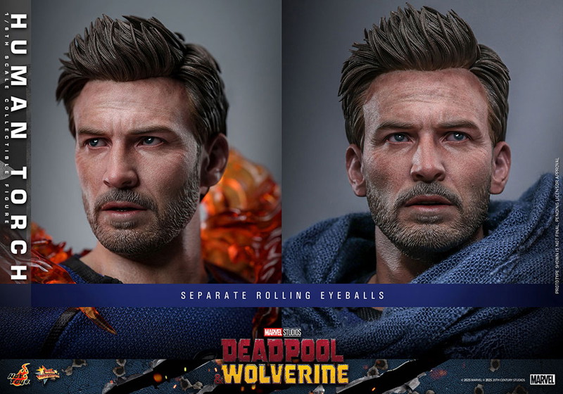 【ムービー・マスターピース】 『デッドプール＆ウルヴァリン』1/6スケールフィギュア ヒューマン・トーチ
