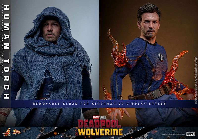 【ムービー・マスターピース】 『デッドプール＆ウルヴァリン』1/6スケールフィギュア ヒューマン・トーチ